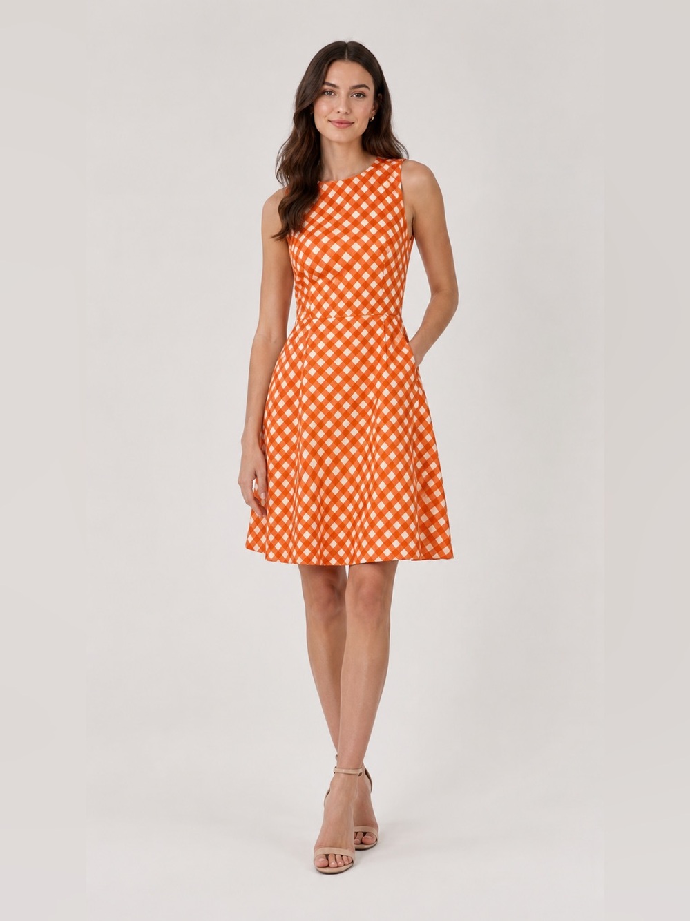 Kate Spade New York "Talulah" Gingham Dress